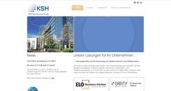 Desktop Screenshot of ksh.com