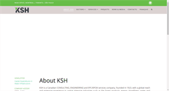Desktop Screenshot of ksh.ca
